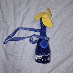 Disney Blue and Yellow Kids Toy Fan